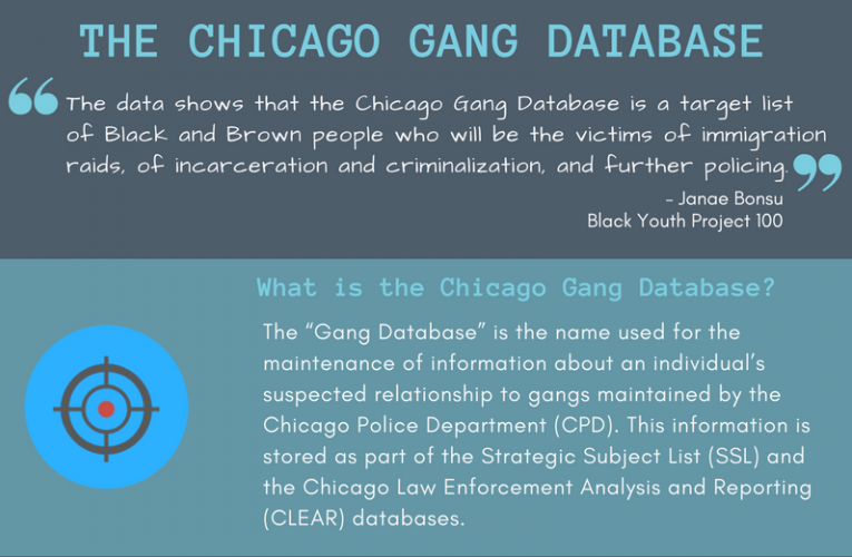 Chicago Gang Database Targets Black and Latino Men [Infographics]